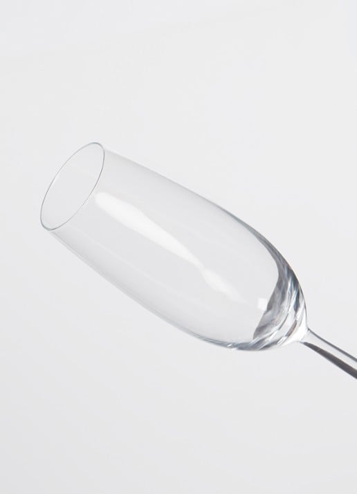 Schott Zwiesel Muse champagneglas 22 cl set van 4 - detail transparant