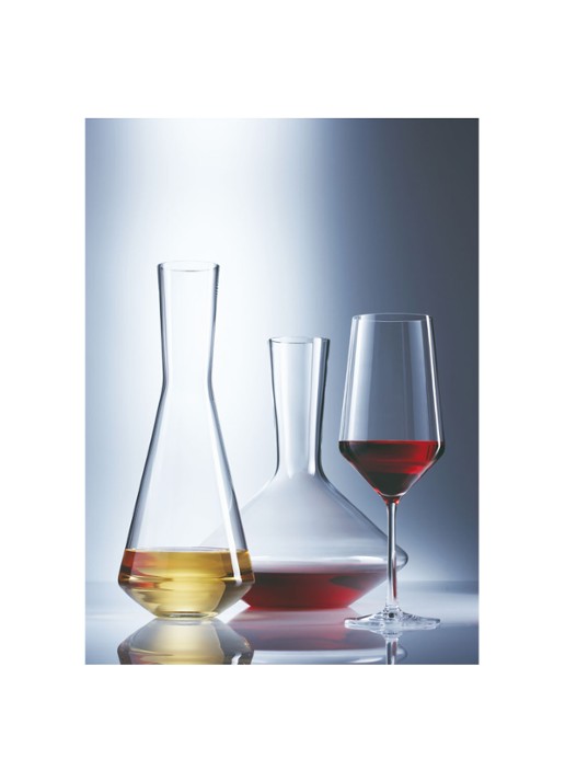 Schott Zwiesel Pure rode wijnglazen 68 cl set van 2 - voorkant 2 transparant