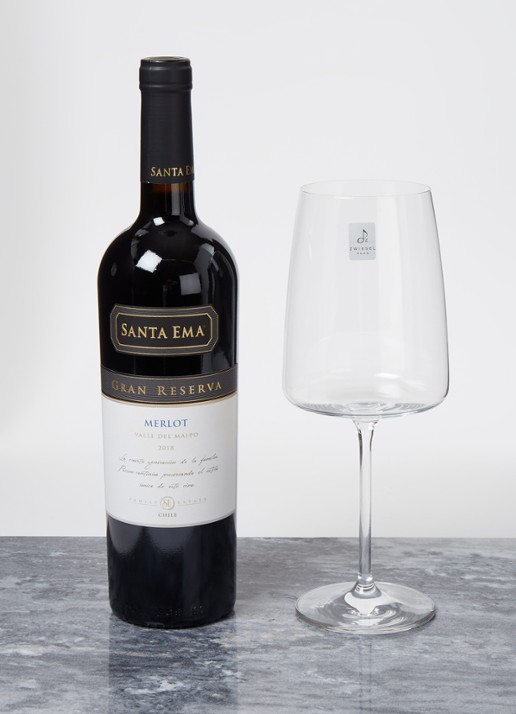 Schott Zwiesel Vivid Senses Flavoursome & Spicy wijnglas 66 cl set van 2 - voorkant 2 transparant
