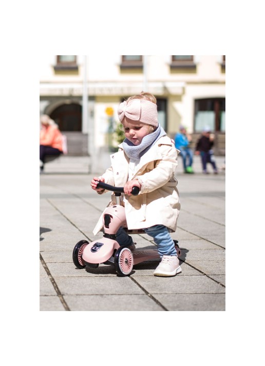 Scoot&Ride Highwaykick 1 loopfiets en step - detail 7 wit