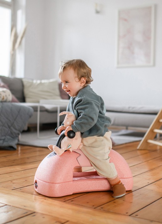 Scoot&Ride My First 3-in-1 loopwagen  - detail 4 roze