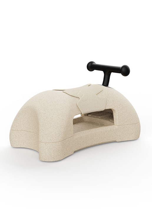 Scoot&Ride My First 3-in-1 loopwagen  - detail 7 donkerbeige
