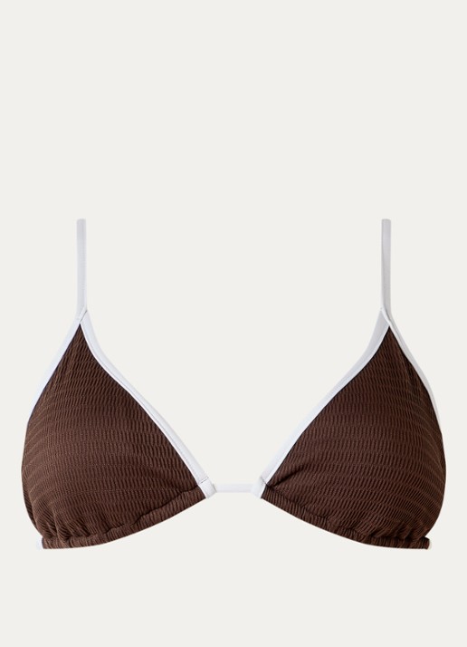 Seafolly Triangel bikinitop met uitneembare vulling