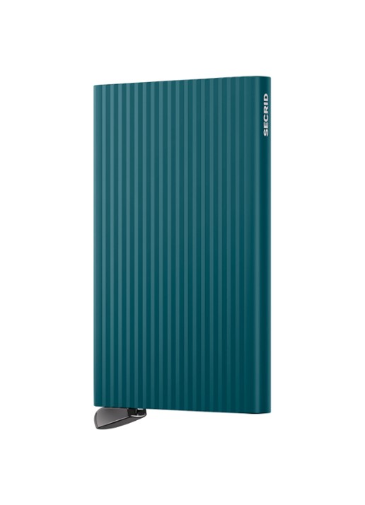 Secrid Cardprotector+ pasjeshouder van aluminium - voorkant donkerblauw