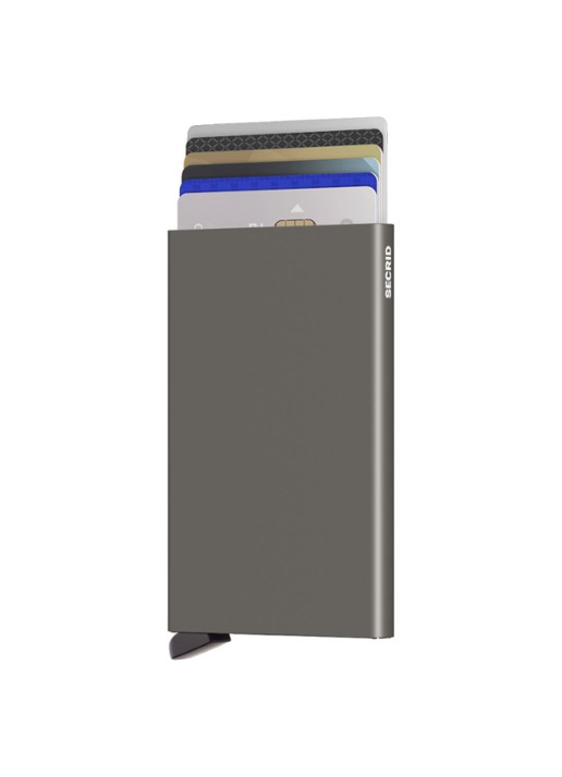 Secrid Cardprotector pasjeshouder van aluminium - voorkant 2 grijs