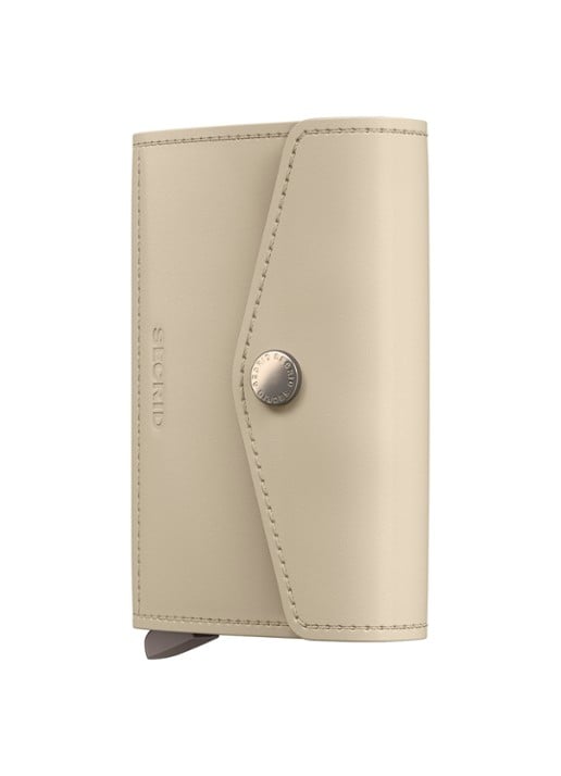 Secrid Envelloppe Original pasjeshouder van leer - voorkant 2 taupe