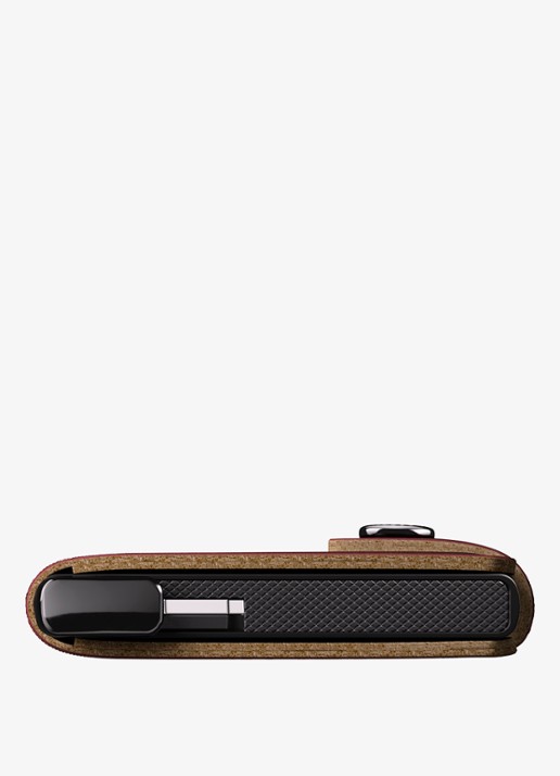 Secrid Miniwallet+ pasjeshouder van leer - detail 6 bruin