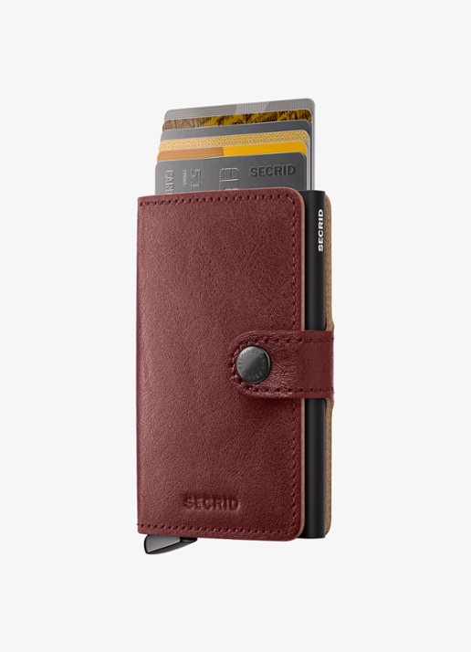 Secrid Miniwallet+ pasjeshouder van leer
