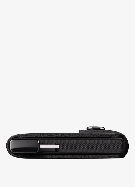 Secrid Miniwallet+ pasjeshouder van leer - detail 6 zwart