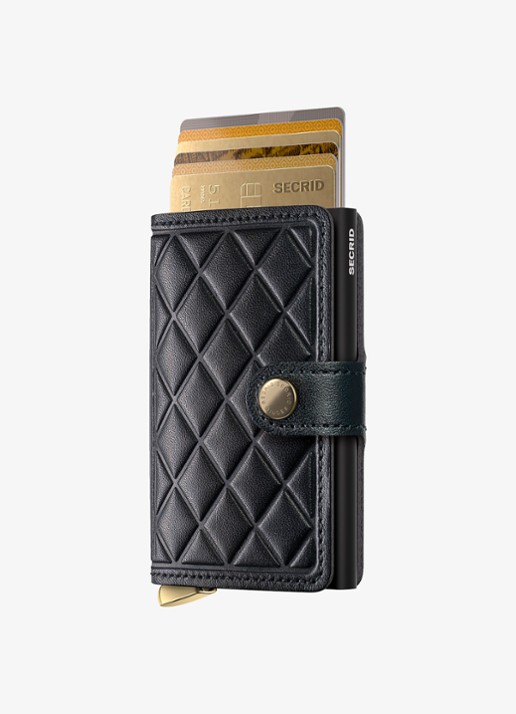 Secrid Miniwallet+ pasjeshouder van leer