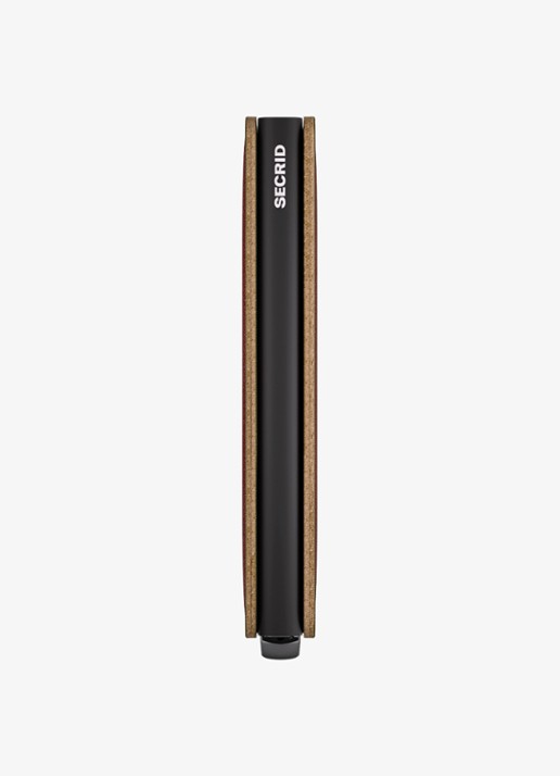 Secrid Slimwallet+ pasjeshouder van leer - achterkant 3 bruin