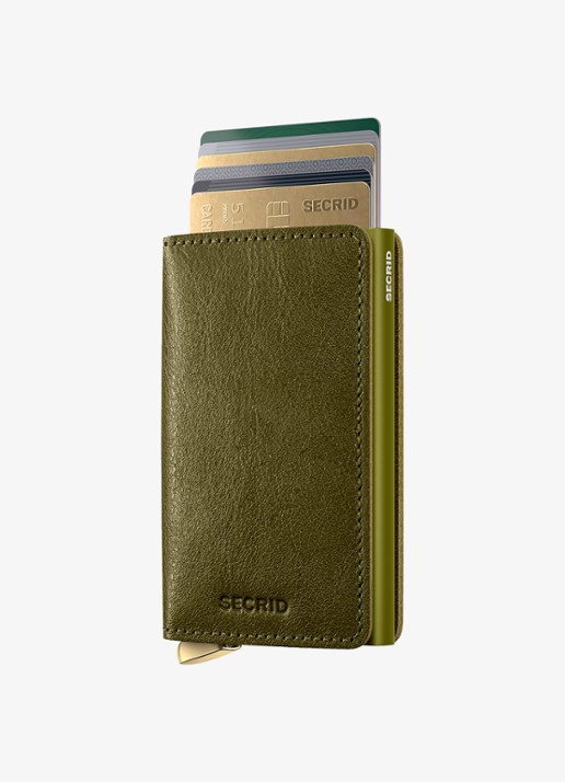 Secrid Slimwallet+ pasjeshouder van leer