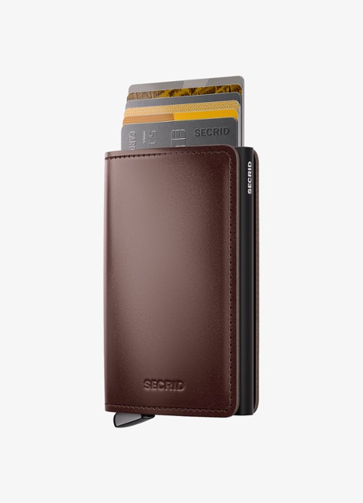 Secrid Slimwallet+ pasjeshouder van leer