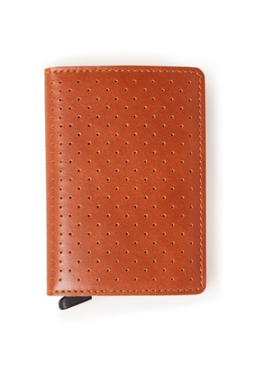 Secrid Slimwallet Wallet pasjeshouder van leer - voorkant 3 roestbruin