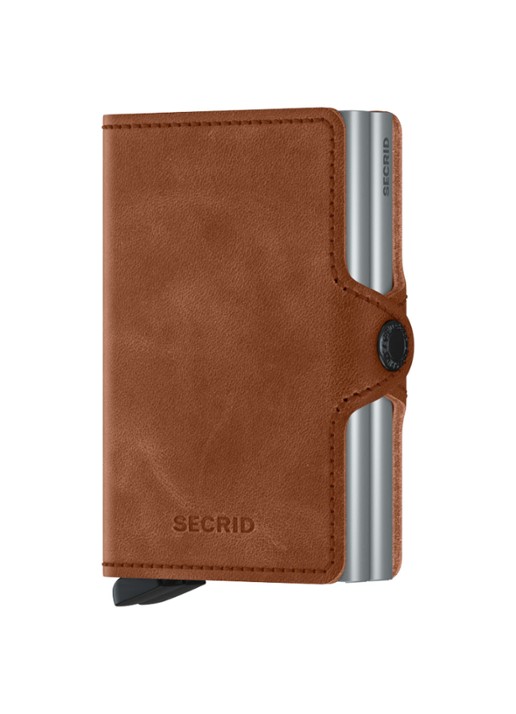 Secrid Twinwallet pasjeshouder van leer - voorkant 4 bruin