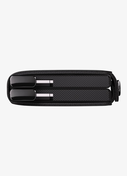 Secrid Twinwallet+ pasjeshouder van leer - detail 6 zwart