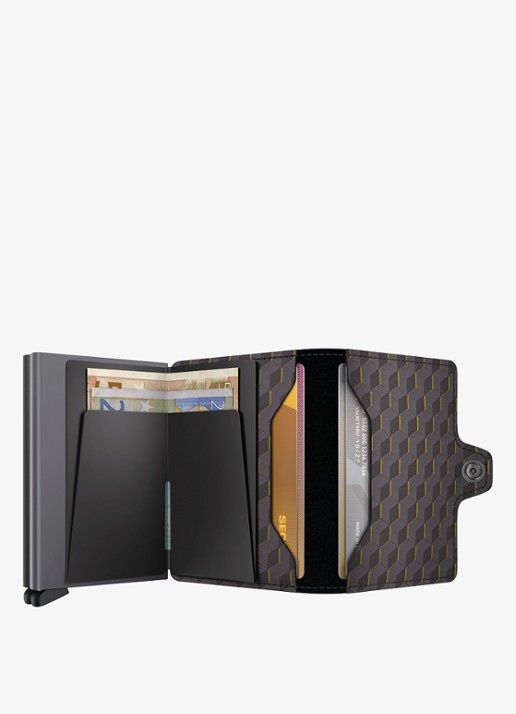 Secrid Twinwallet pasjeshouder van leer - detail 4 antraciet