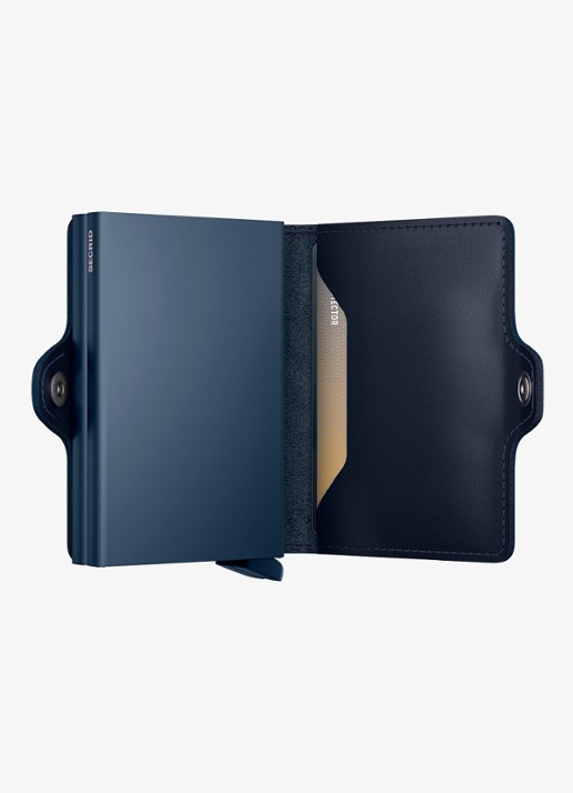 Secrid Twinwallet pasjeshouder van leer - detail 3 donkerblauw
