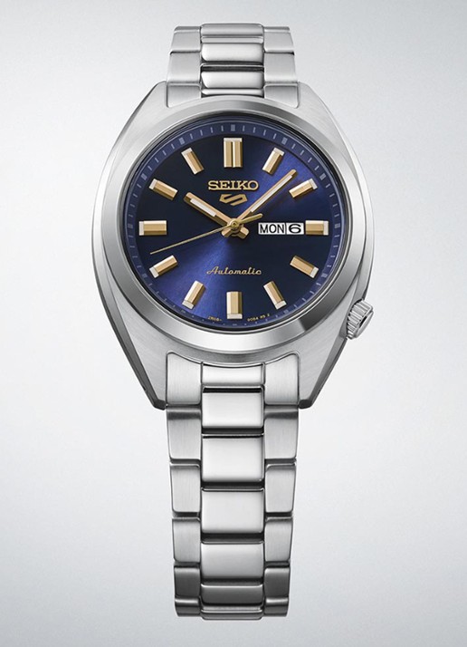 Seiko 5 Sports Automatic horloge SRE021K1 - detail zilver