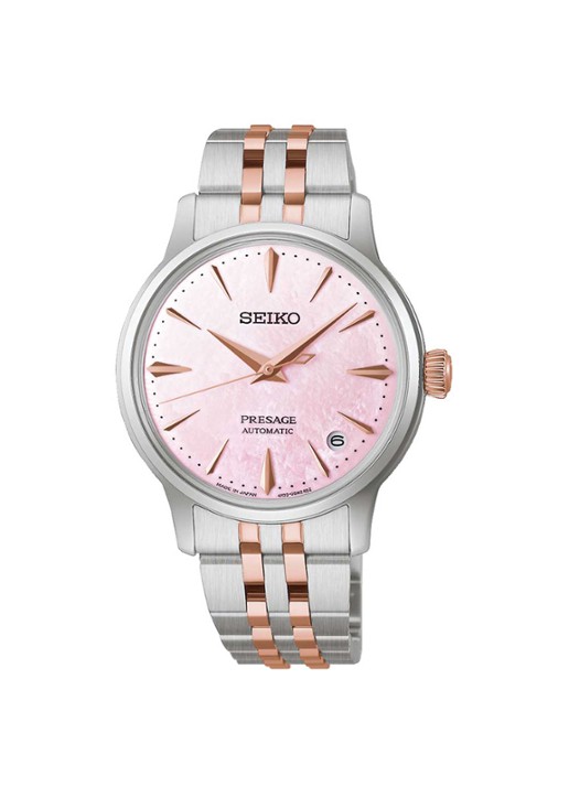 Seiko Presage Automatic horloge SRPM06J1 - Limited Edition - voorkant zilver