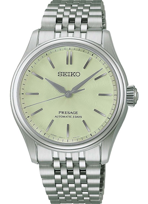 Seiko Presage Classic horloge HCC002J1 - voorkant zilver