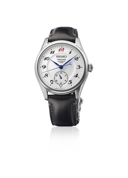 Seiko Presage Classic horloge HCC005J1 - detail 3 zilver
