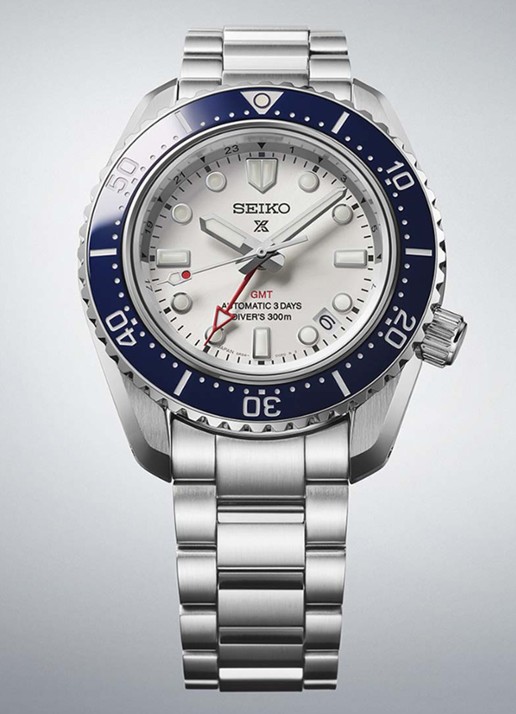 Seiko Prospex Divers horloge SPB519J1 - detail 2 zilver