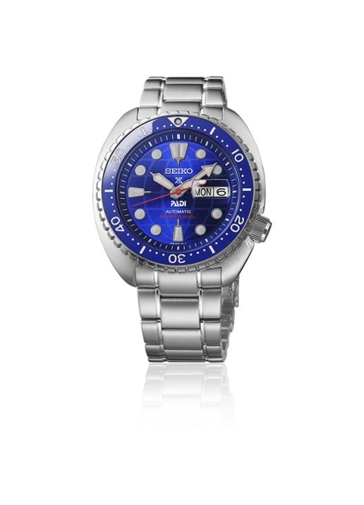 Seiko Prospex Divers Padi 60th Anniversary horloge HBB002K1 - Limited Edition - detail 2 zilver