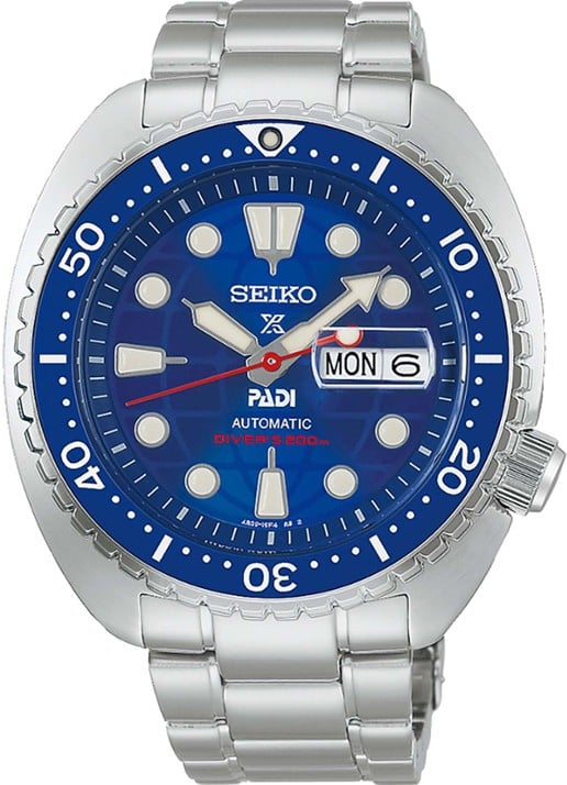 Seiko Prospex Divers Padi 60th Anniversary horloge HBB002K1 - Limited Edition - voorkant 4 zilver