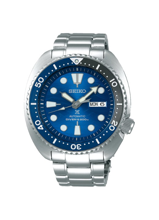 Seiko Prospex Save the Ocean special edition horloge SRPD21K1 - voorkant zilver