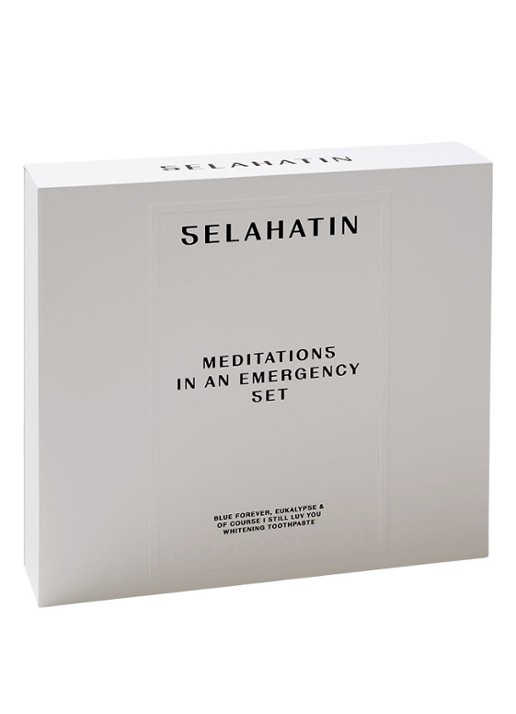 Selahatin Meditations In An Emergency Set - mondverzorgingsset - voorkant undefined