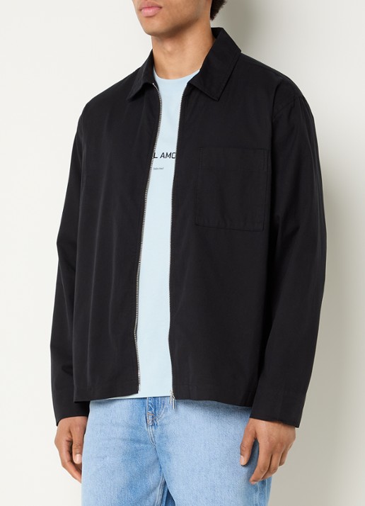 Selected David overshirt met borstzak