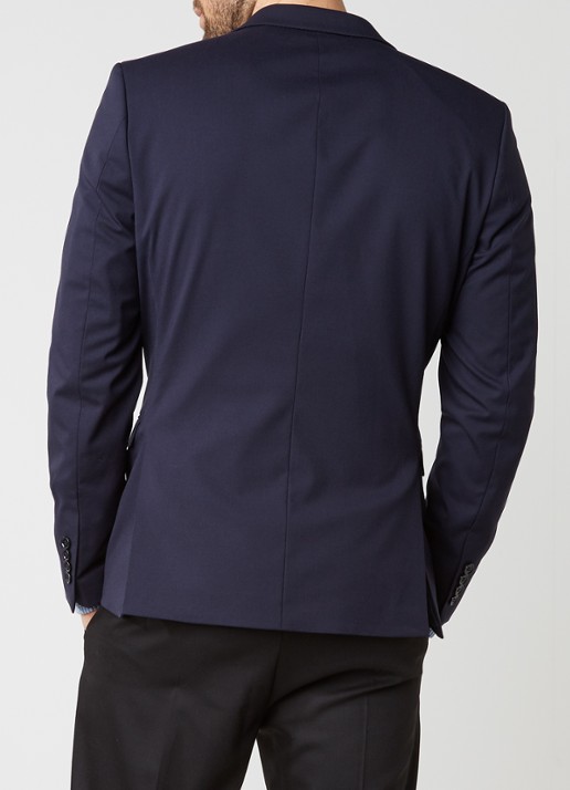 Selected Homme One Mylo slim fit colbert - achterkant 4 donkerblauw