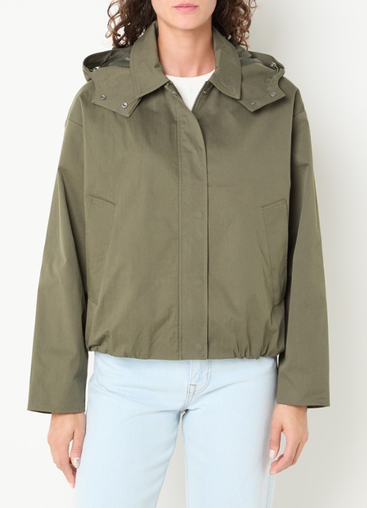Selected Shiloh jack met afneembare capuchon