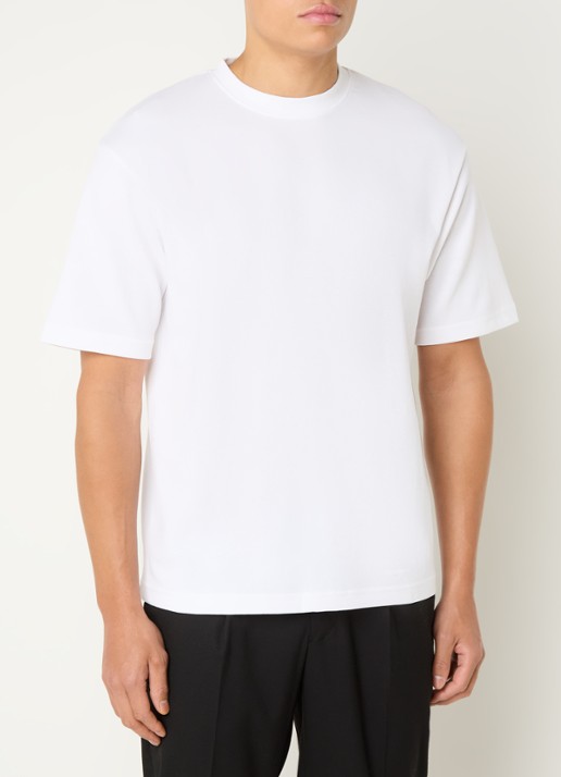 Selected T-shirt met stretch