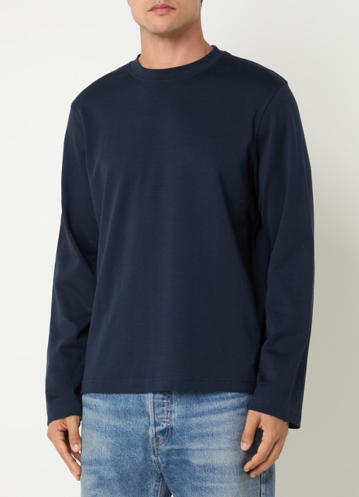 Selected Taj long sleeve met ronde hals