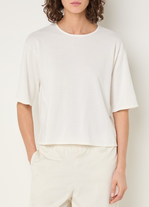 Selected Toleda T-shirt met ronde hals