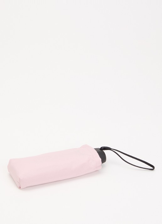 Senz Micro aerodynamische opvouwbare stormparaplu - voorkant 2 roze