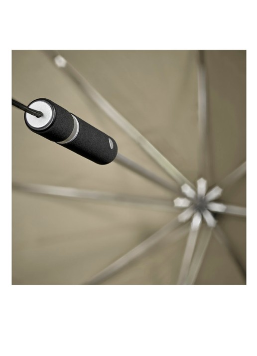 Senz Original aerodynamische lange stormparaplu - detail 3 beige
