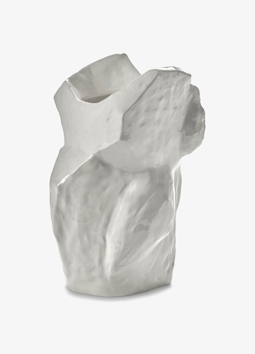 Serax After Midnight Uil vaas L 30 cm - voorkant 2 wit