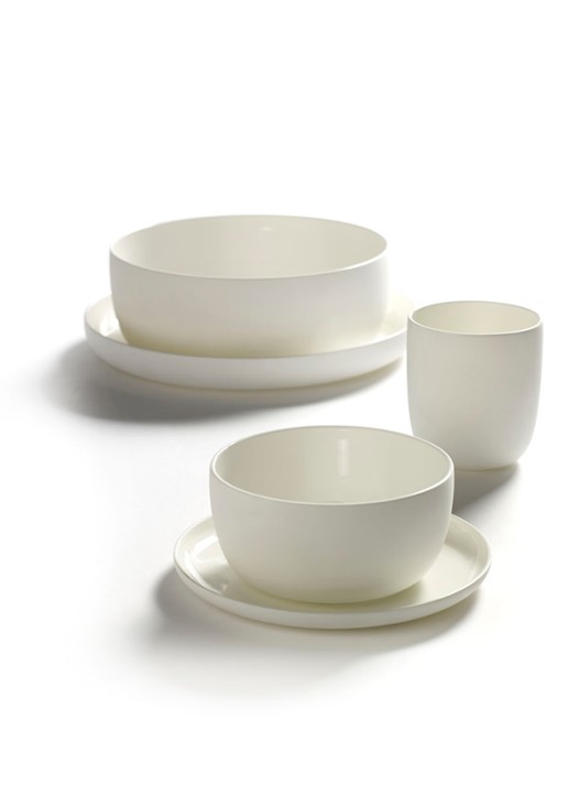 Serax Base kom 16 cm - voorkant 2 wit