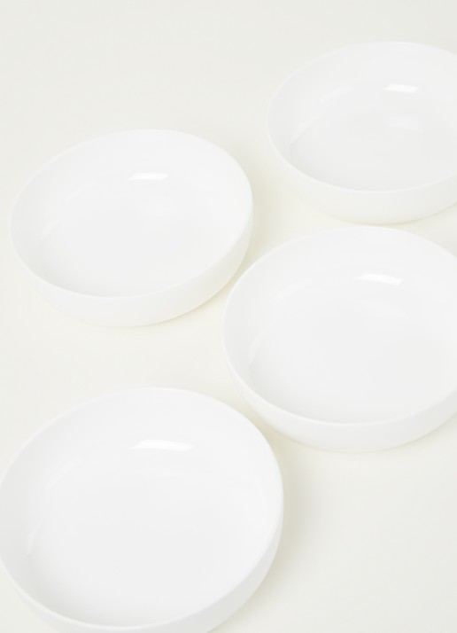 Serax By Piet Boon diep bord S 16 cm set van 4 - detail 3 wit