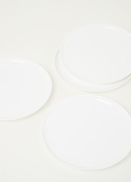 Serax By Piet Boon ontbijtbord M 20 cm set van 4 - detail 3 wit