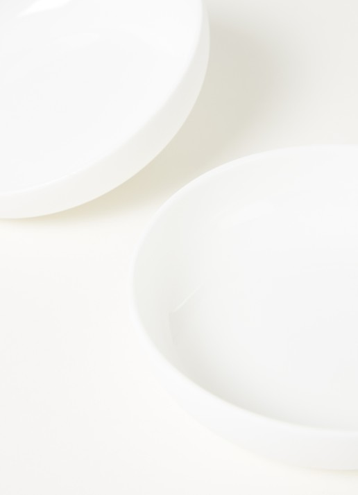 Serax By Piet Boon serveerschaal 12 cm set van 4 - detail wit