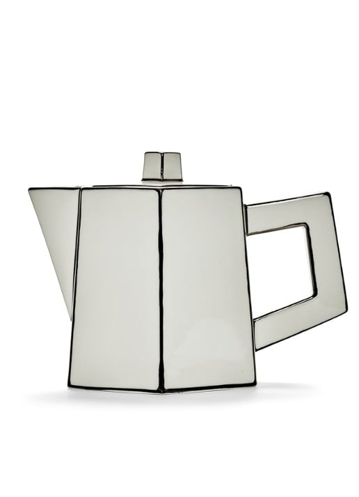 Serax Carte Blanche theepot - achterkant 7 wit