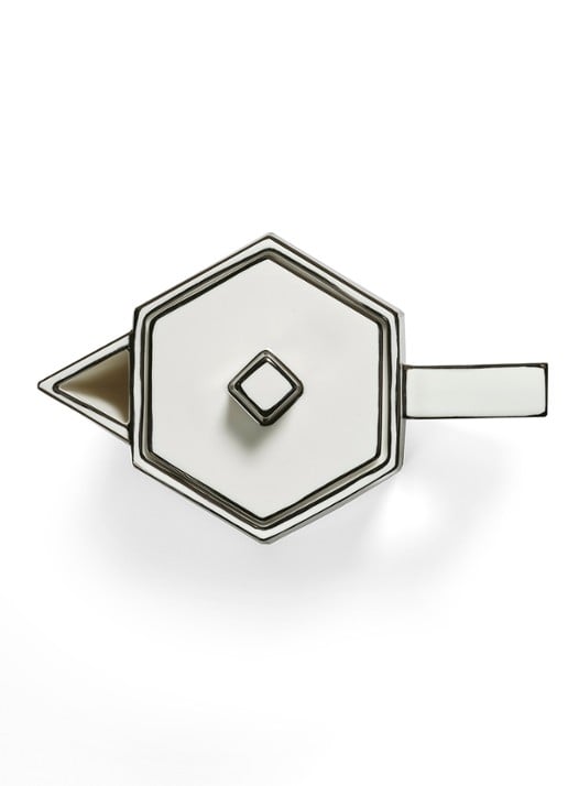 Serax Carte Blanche theepot - voorkant 6 wit