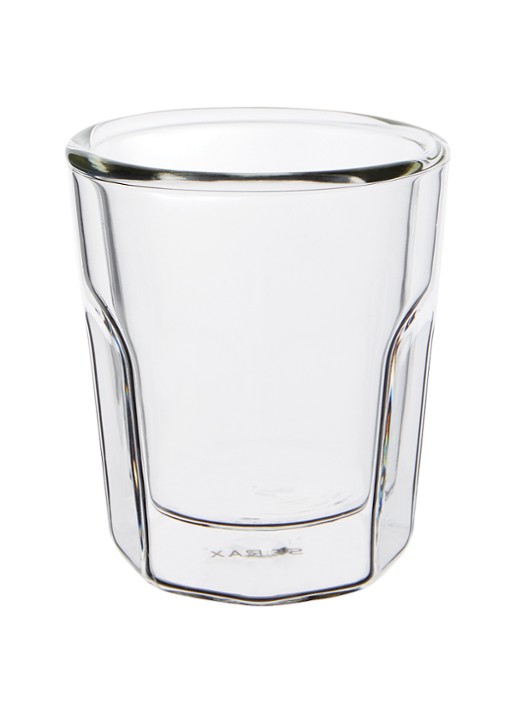 Serax Double Wall espressokopje 10 cl  - voorkant transparant