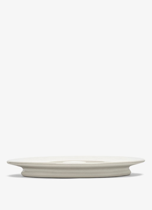 Serax Dune espresso schotel 11 cm - voorkant 3 wit