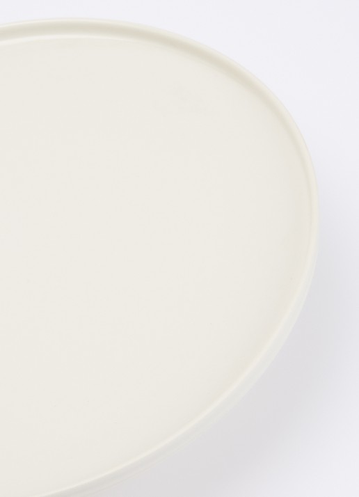 Serax Dune taartplateau 33 cm - voorkant 3 gebroken wit