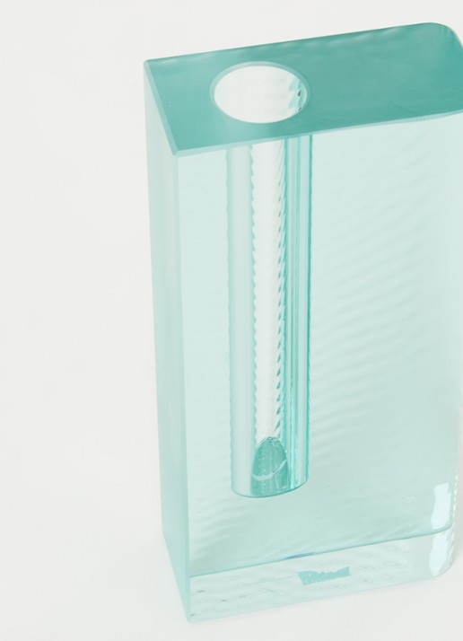 Serax Edu 3 by Ann Demeulemeester vaas 24 cm - detail 3 turquoise